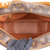 Louis Vuitton Canvas Monogram Boulogne Crossbody Bag