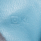 Hermès Bleu Leather Bearn Soufflet Bifold Wallet