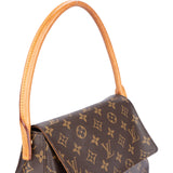 Louis Vuitton Canvas Monogram Looping PM Handbag