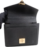 Louis Vuitton Noir Epi Leather Monceau Handbag