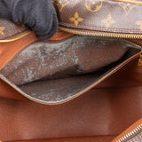 Louis Vuitton Canvas Monogram Boulogne Crossbody Bag