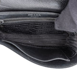 Prada Bicolor Leather Glace Crossbody Bag