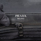 Prada Bicolor Leather Glace Crossbody Bag