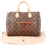 Louis Vuitton Perforated Canvas Monogram Speedy 30 Handbag