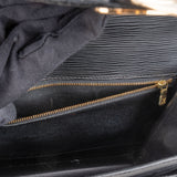 Louis Vuitton Noir Epi Leather Monceau Handbag
