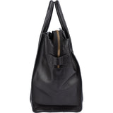 Céline Bicolor Leather Luggage Handbag