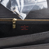 Louis Vuitton Noir Epi Leather Monceau Handbag