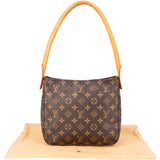 Louis Vuitton Canvas Monogram Looping MM Shoulder Bag