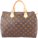 Louis Vuitton Perforated Canvas Monogram Speedy 30 Handbag