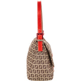Fendi FF Monogram Baguette Forever Mamma Handbag