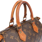 Louis Vuitton Canvas Monogram Speedy 25 Handbag