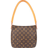 Louis Vuitton Canvas Monogram Looping MM Shoulder Bag