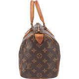 Louis Vuitton Canvas Monogram Speedy 25 Handbag