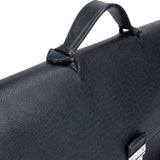 Louis Vuitton Bleu Taiga Leather Vassili PM Business Handbag