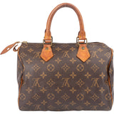 Louis Vuitton Canvas Monogram Speedy 25 Handbag