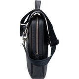 Louis Vuitton Bleu Taiga Leather Vassili PM Business Handbag