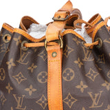 Louis Vuitton Canvas Monogram Sac Noe Petit Shoulder Bag