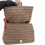 Fendi FF Monogram Baguette Forever Mamma Handbag