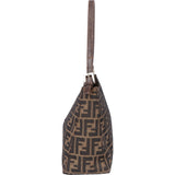 Fendi FF Monogram Baguette Buckle Shoulder Bag