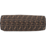 Fendi FF Monogram Baguette Buckle Shoulder Bag