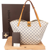 Louis Vuitton Damier Azur Monogram Salina PM Handbag
