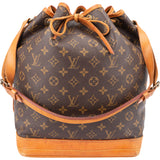 Louis Vuitton Canvas Monogram Sac Noe Grande Shoulder Bag