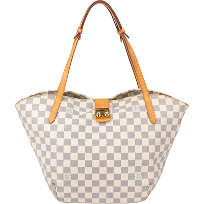 Louis Vuitton Damier Azur Monogram Salina PM Handbag - vintageandkickz