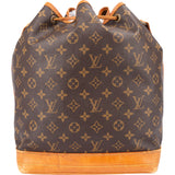 Louis Vuitton Canvas Monogram Sac Noe Grande Shoulder Bag