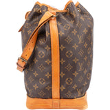 Louis Vuitton Canvas Monogram Sac Noe Grande Shoulder Bag