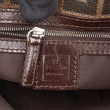 Fendi FF Monogram Baguette Buckle Shoulder Bag