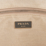 Prada Grey Saffiano Cuir Leather Shoulder Bag