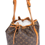 Louis Vuitton Canvas Monogram Sac Noe Petit Shoulder Bag