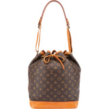 Louis Vuitton Canvas Monogram Sac Noe Grande Shoulder Bag