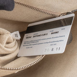 Prada Grey Saffiano Cuir Leather Shoulder Bag