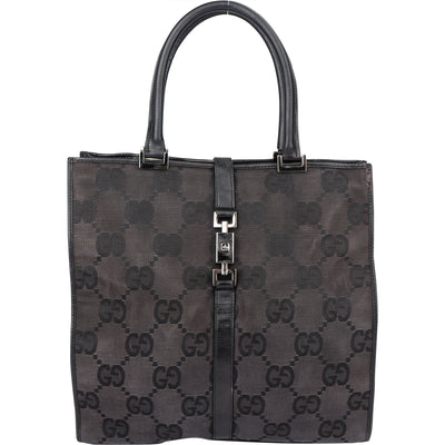 Gucci GG Monogram Jackie Handbag - vintageandkickz