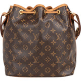 Louis Vuitton Canvas Monogram Sac Noe Petit Shoulder Bag