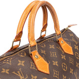 Louis Vuitton Canvas Monogram Speedy 35 Handbag