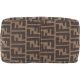 Fendi FF Monogram Baguette Buckle Shoulder Bag
