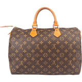 Louis Vuitton Canvas Monogram Speedy 35 Handbag
