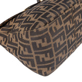 Fendi FF Monogram Baguette Buckle Shoulder Bag