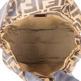 Fendi FF Monogram Baguette Buckle Shoulder Bag