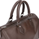 Louis Vuitton Brun Taiga Leather Speedy 25 Handbag