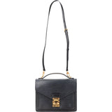 Louis Vuitton Noir Epi Leather Monceau Handbag