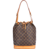 Louis Vuitton Canvas Monogram Sac Noe Grande Shoulder Bag