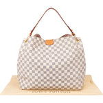 Louis Vuitton Damier Azur Monogram Graceful MM Handbag - vintageandkickz