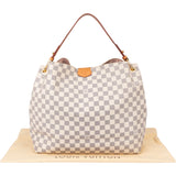 Louis Vuitton Damier Azur Monogram Graceful MM Handbag - vintageandkickz