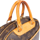 Louis Vuitton Canvas Monogram Trouville Handbag