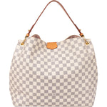 Louis Vuitton Damier Azur Monogram Graceful MM Handbag - vintageandkickz