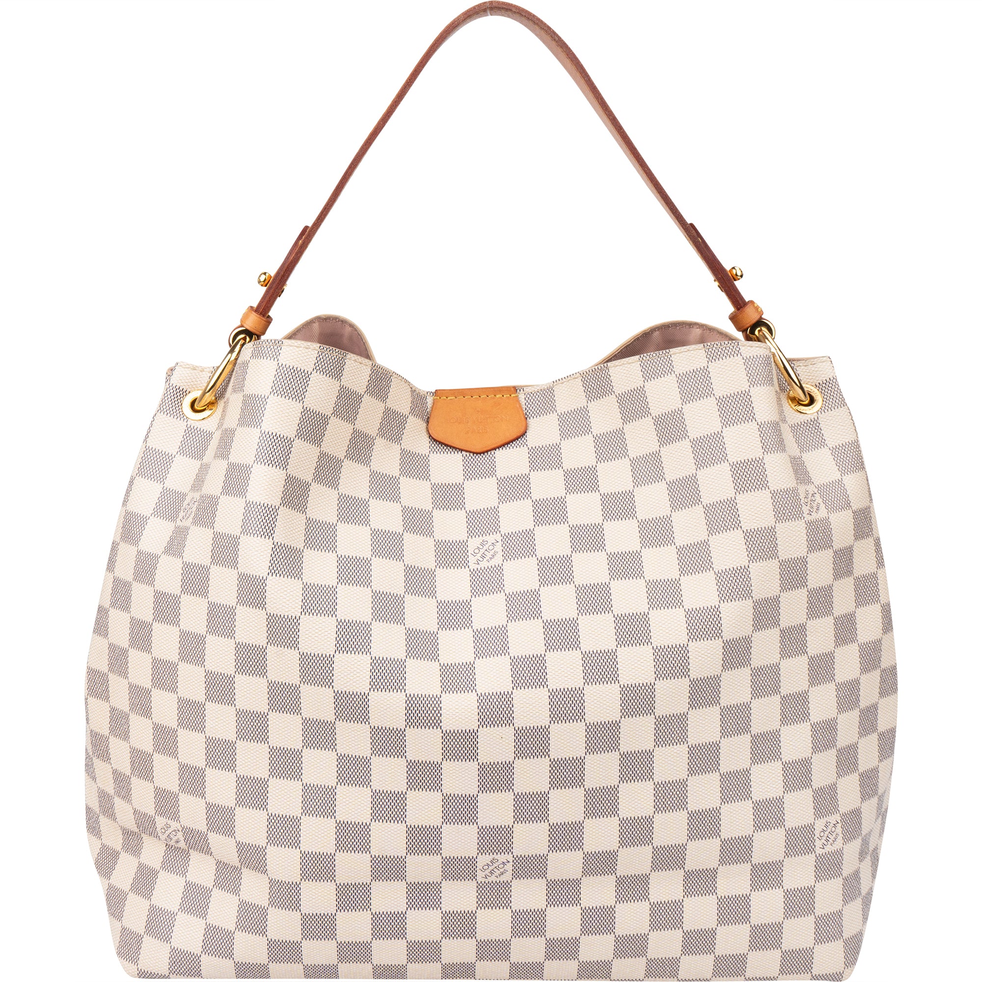 Louis Vuitton Damier Azur Monogram Graceful MM Handbag - vintageandkickz
