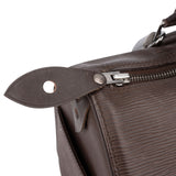 Louis Vuitton Brun Taiga Leather Speedy 25 Handbag